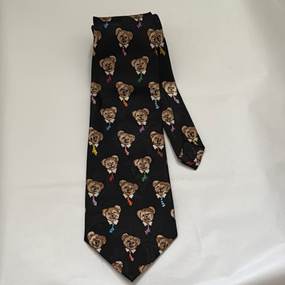 Executive‎ Ties Designer Silk House Gentle Dog polyester Bear in ties Tie